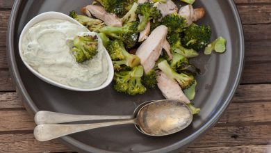 One Pot Chicken & Broccoli with Blue Cheese Dressing-.jpg