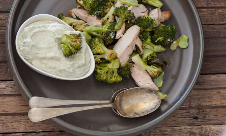 One Pot Chicken & Broccoli with Blue Cheese Dressing-.jpg