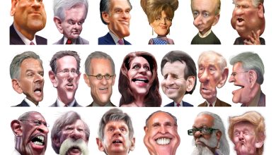 2012 Republican Presidential Candidates caricatures big.jpg