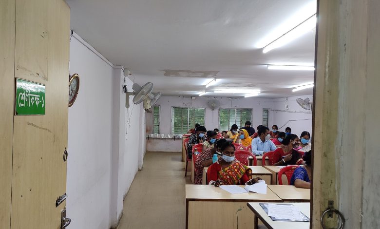 Rural Self Employment Training Institute where BPL youth identified and trained for self-employment-Examination centre which restarted - Rajpur West Bengal-September 2021- IMG 20210914 110147…