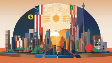 Brazil Accuses US of Election Interference — AI-generated illustration