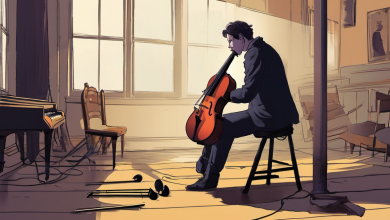 A Reader Argues Working-Class Musicians Are Being Price-Excluded from Classical Music — AI-generated illustration