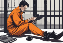 Caleb Flynn Gets Life in Prison for Wife's Murder — AI-generated illustration