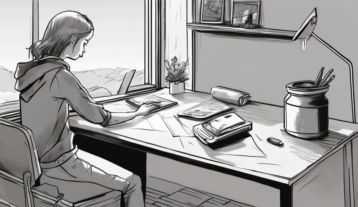 AI-generated conceptual illustration: How to Open a Lifetime ISA: A Step-by-Step Guide