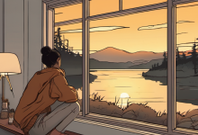AI-generated conceptual illustration: 5 Harmful Habits That Worsen Daily Stress