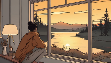 AI-generated conceptual illustration: 5 Harmful Habits That Worsen Daily Stress