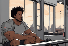 AI-generated conceptual illustration: Joey Swoll Updates on Heart Scare and Hospitalization