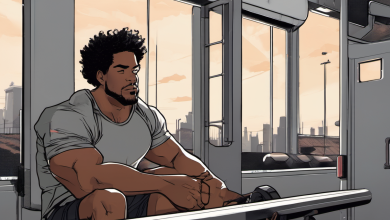 AI-generated conceptual illustration: Joey Swoll Updates on Heart Scare and Hospitalization