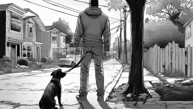 AI-generated conceptual illustration: Man Arrested After 11-Year-Old Boy Injured in Manchester Dog Attack