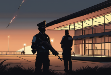 AI-generated conceptual illustration: Ella Langley Cancels Tulsa Concert Over Alleged Security Threat