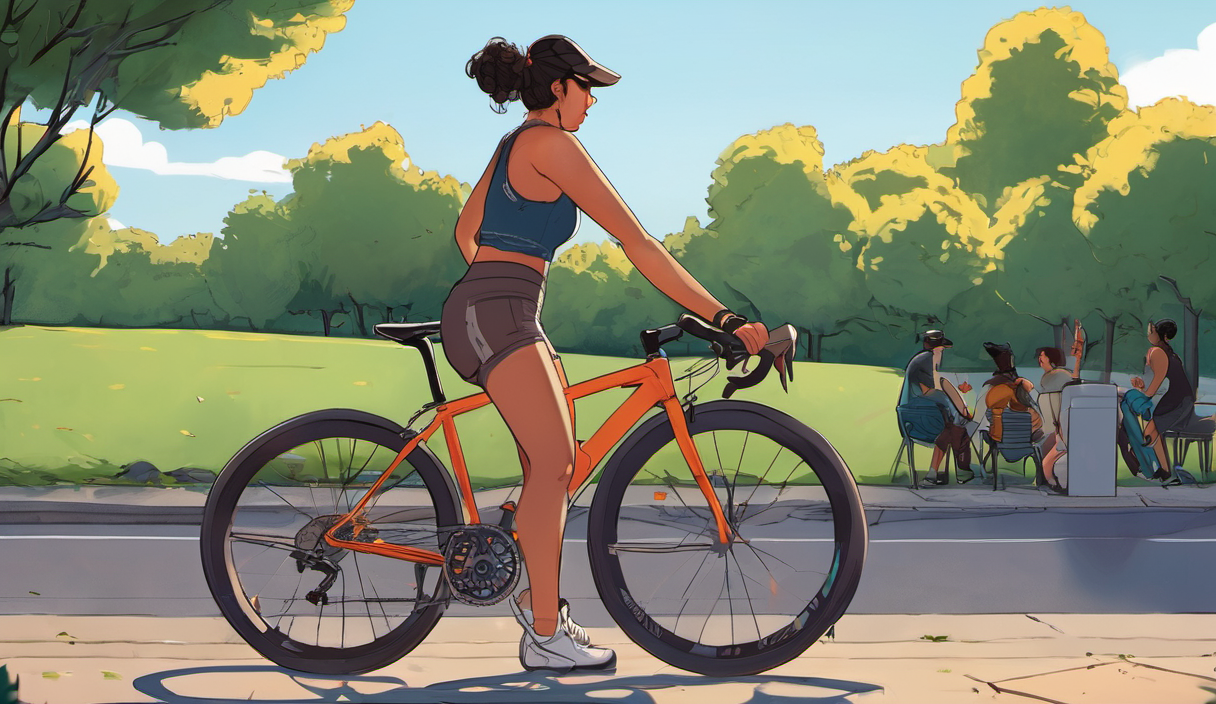 AI-generated conceptual illustration: Influencer Abeeeer Apologizes for Cheating at Berlin Marathon
