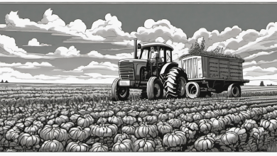 AI-generated conceptual illustration: How Oil Prices Influence Global Food Costs