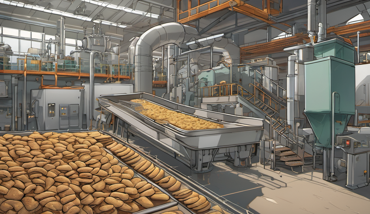 AI-generated conceptual illustration: How Oil Prices Influence Global Food Costs