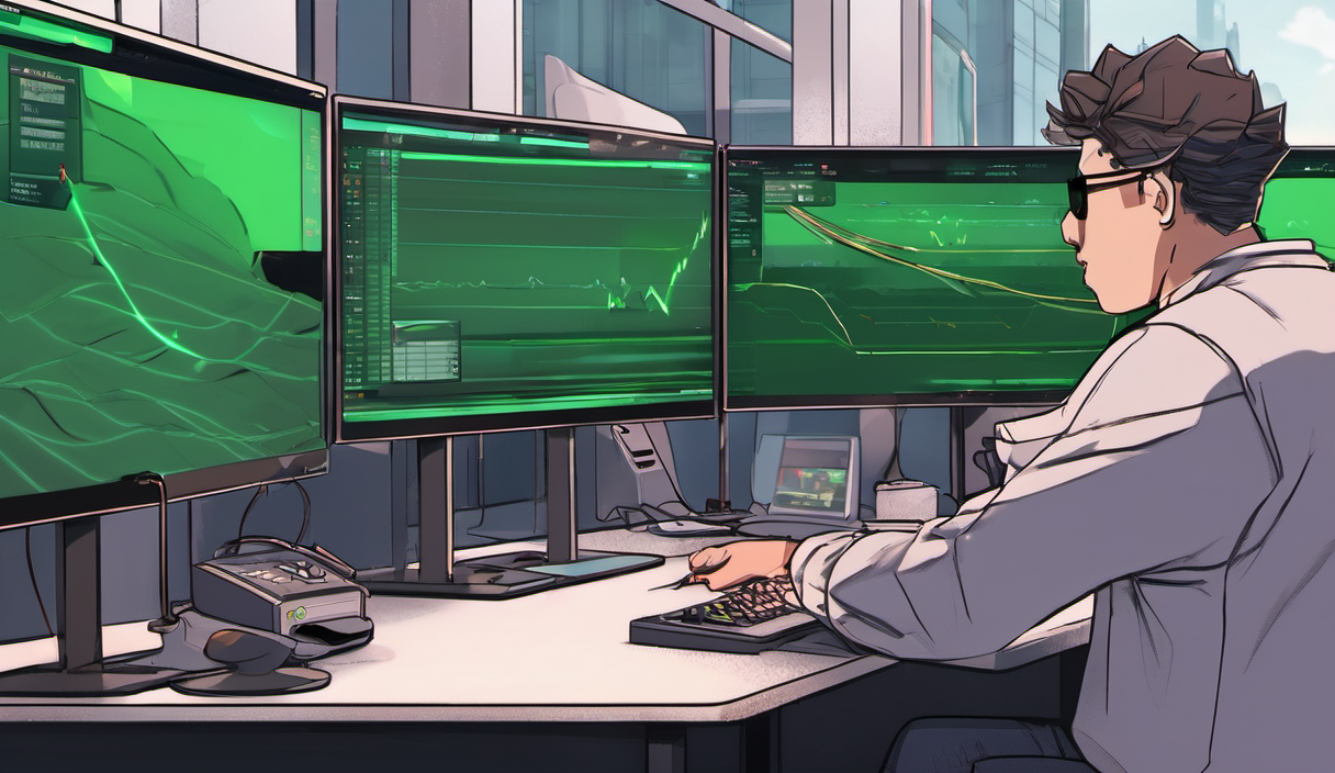 AI-generated conceptual illustration: Robinhood Chain Evaluates Paid Transaction Priority System
