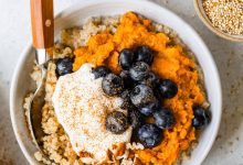 Sweet Potato Quinoa Breakfast Bowl