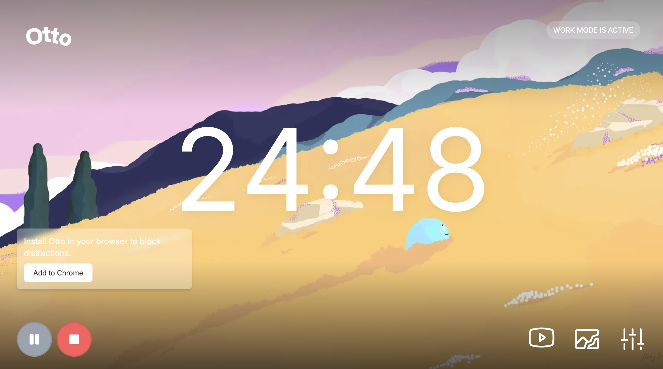 Otto, our pick for the best Pomodoro app for Windows and Chrome users