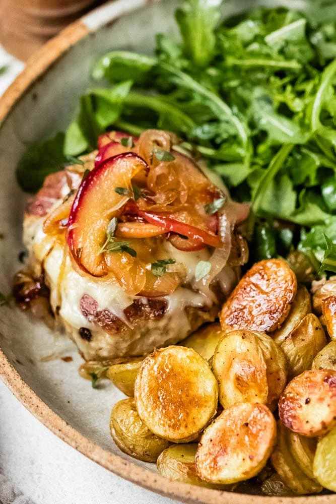 Turkey Burgers with Apples and Gruyère