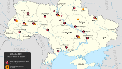 10 October 2022 missile strikes on Ukraine.svg